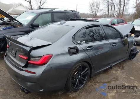 2020 BMW 3 Series M340I xDrive z USA, uszkodzony, nr VIN WBA5U9C08LFH12347